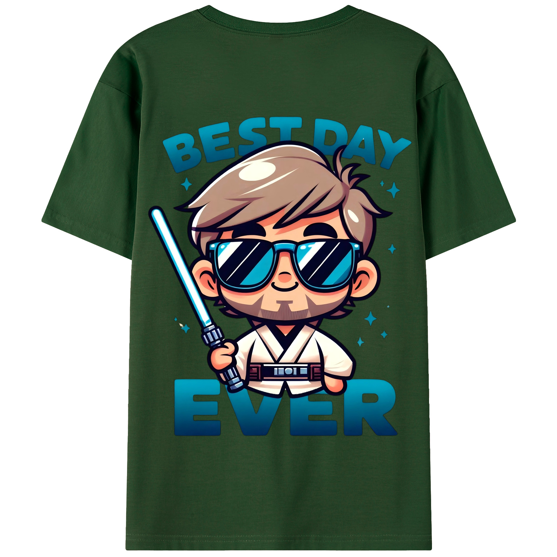 （画像用） スター・ウォーズ Star Wars 綿100％半袖Tシャツ（背面プリント）